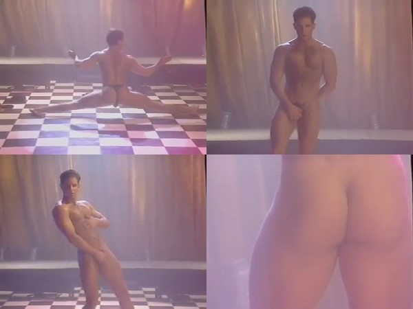 naked man strip dance